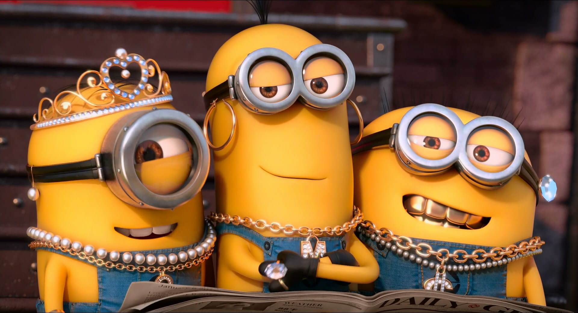 小黄人大眼萌 桌面壁纸下载