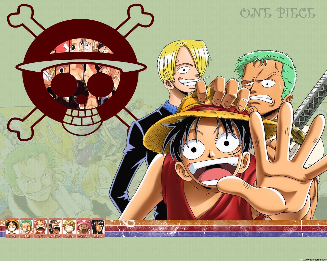 海贼王 路飞 高清电脑壁纸下载第二发(1)