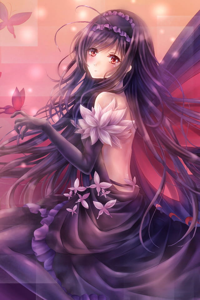 加速世界壁纸 学生会副会长黑雪姬手机壁纸下载