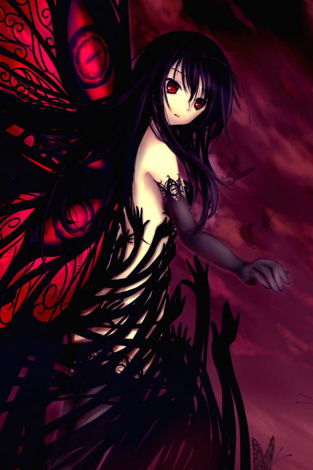 加速世界壁纸 学生会副会长黑雪姬手机壁纸下载