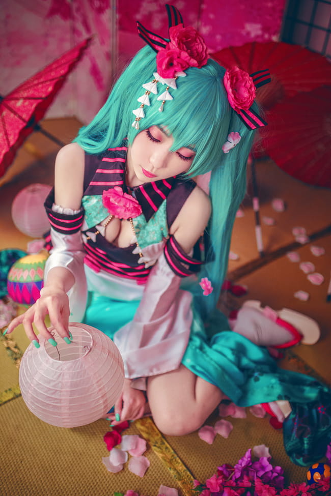 【授权】初音未来 异国歌姬COS