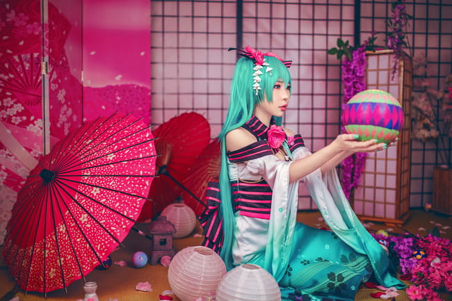 【授权】初音未来 异国歌姬COS