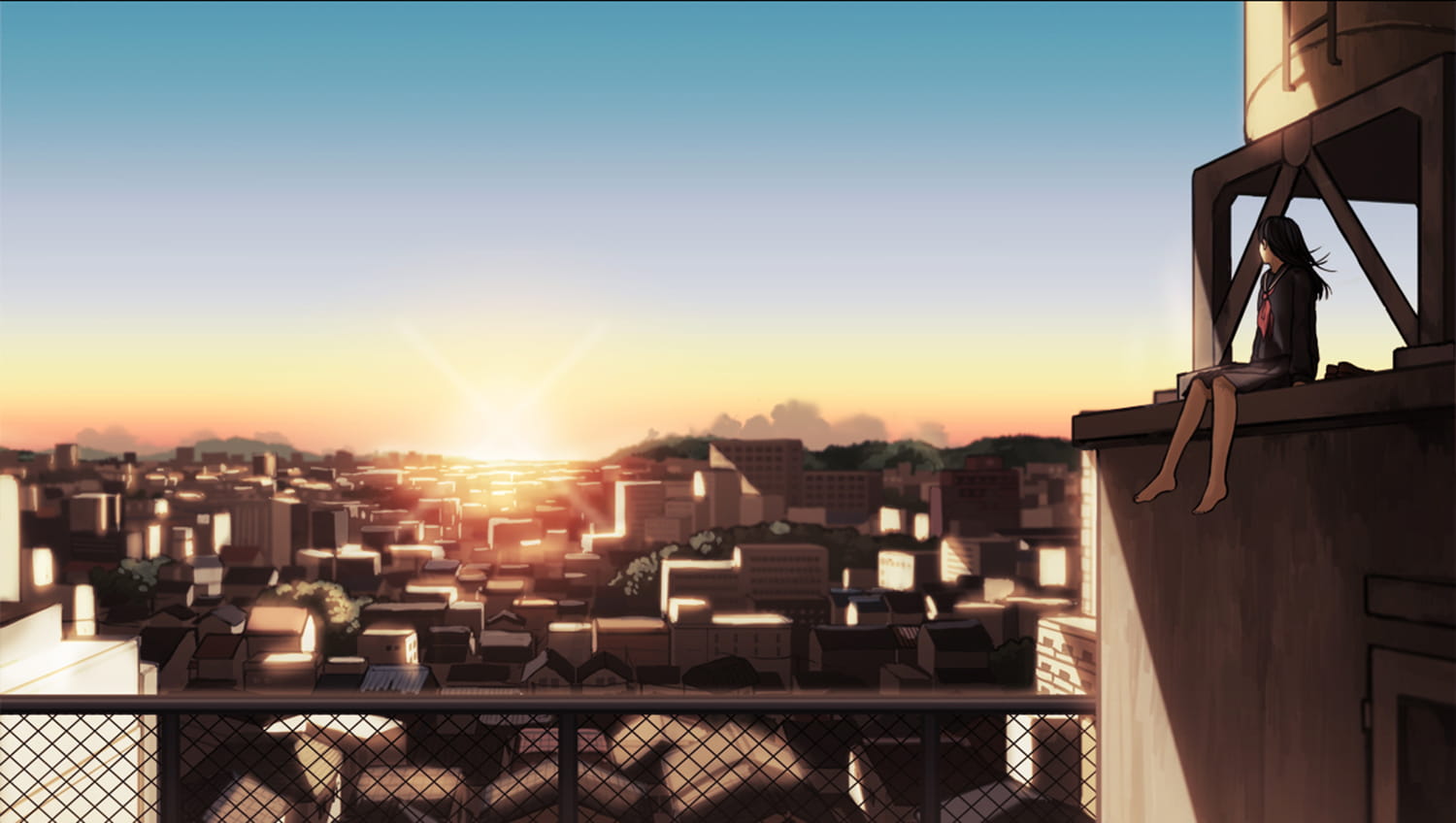 天空与云 美爆的天空插画壁纸 还不快戳进来(1)