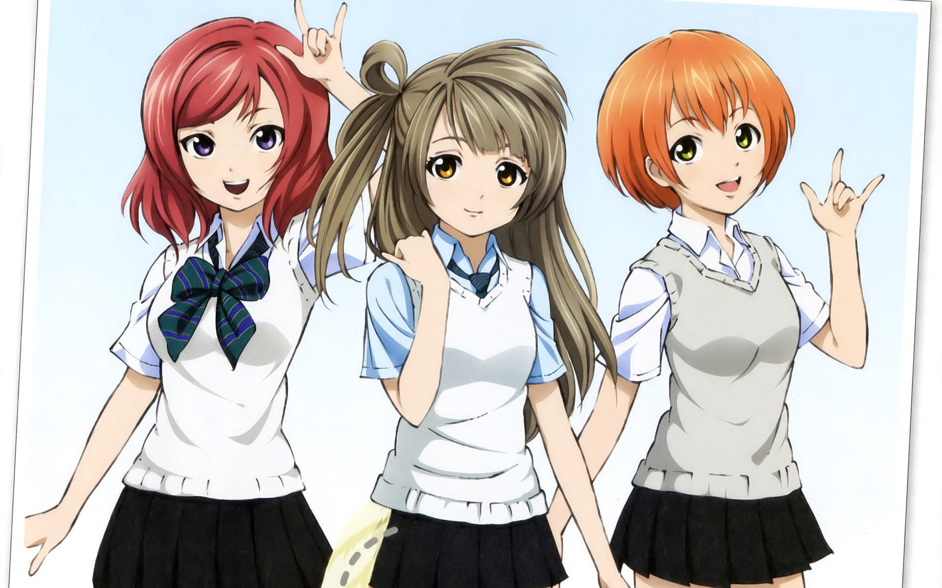 lovelive！μ‘s 高清电脑壁纸下载(1)