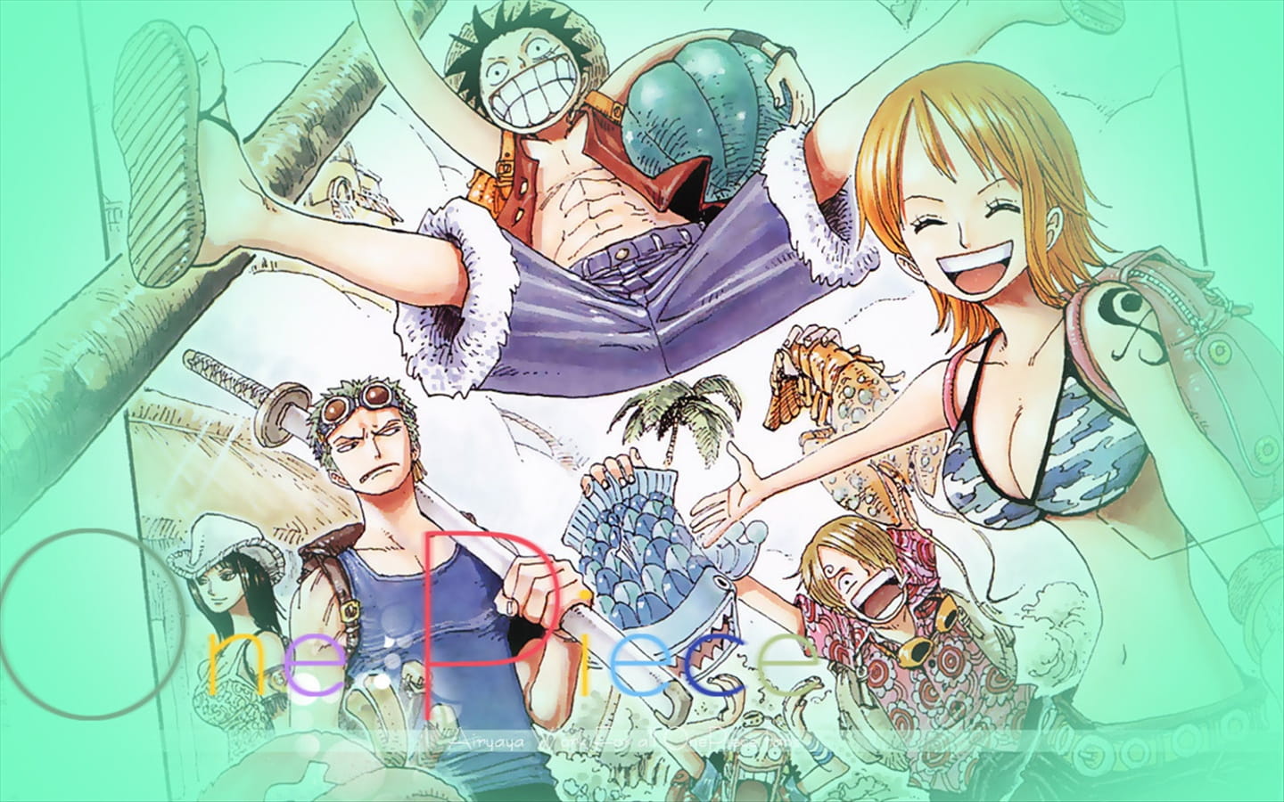 海贼王 路飞 高清电脑壁纸下载第三辑(1)