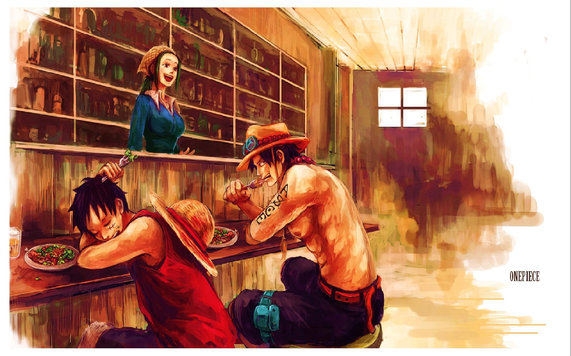 海贼王 路飞 高清电脑壁纸下载第三辑(1)