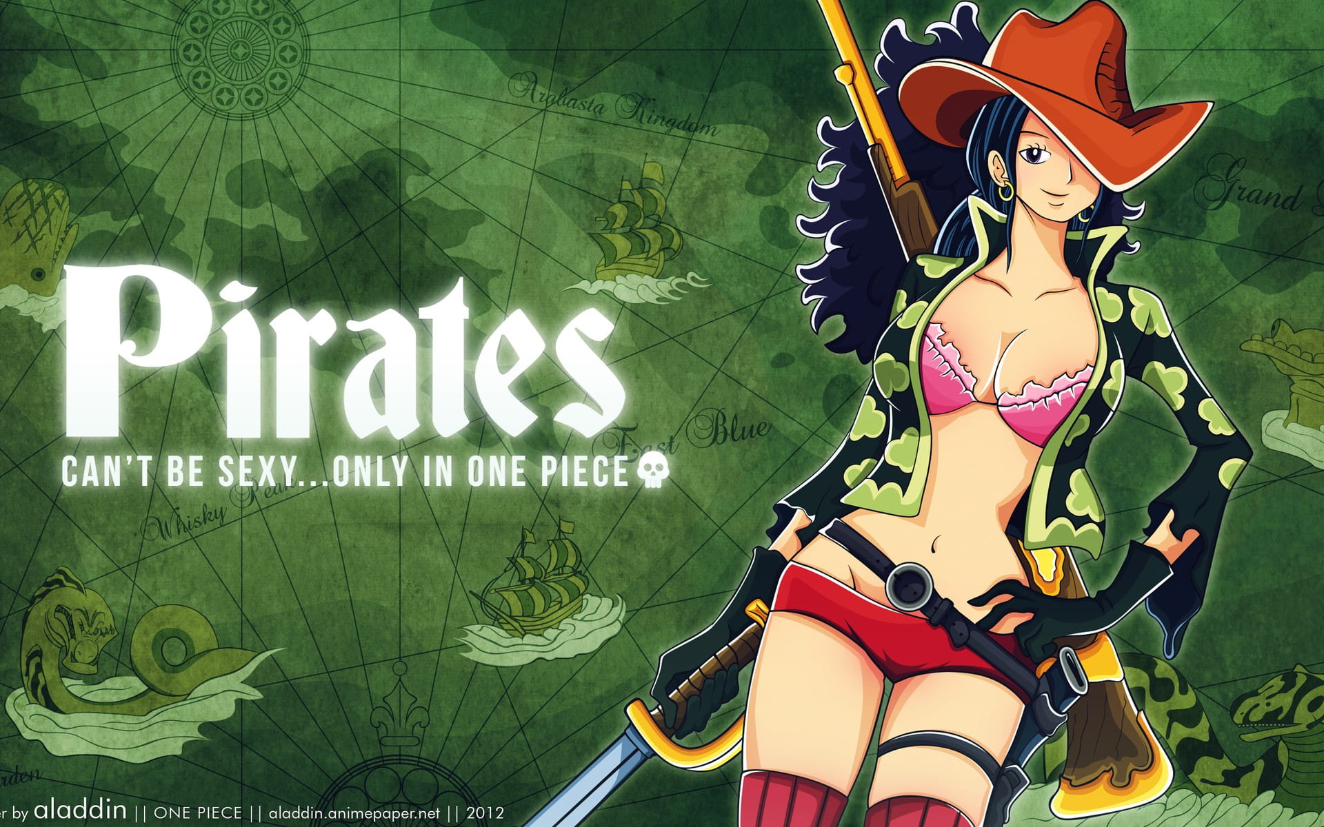 海贼王 路飞 高清电脑壁纸下载第三辑(1)