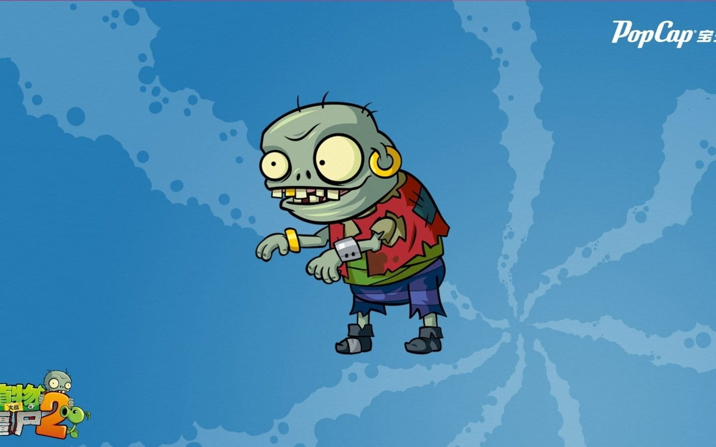 单机小游戏 植物大战僵尸 高清电脑壁纸下载(1)