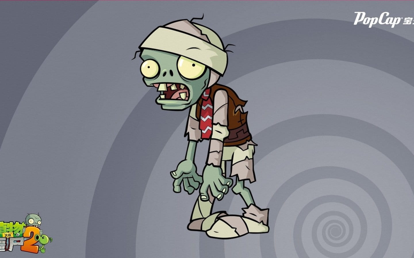 单机小游戏 植物大战僵尸 高清电脑壁纸下载(1)