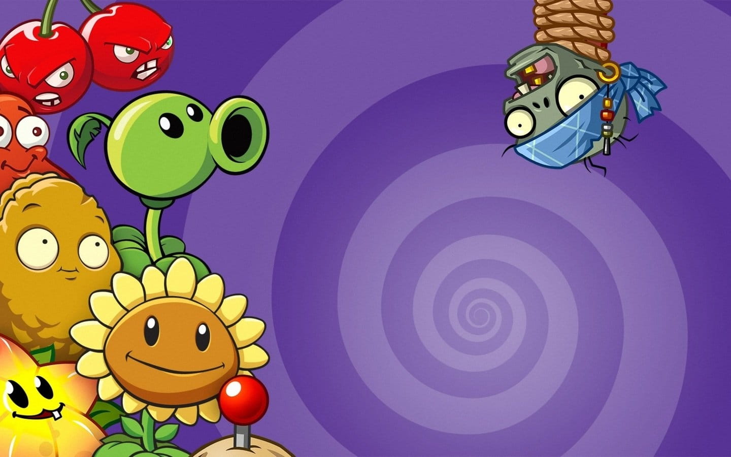 单机小游戏 植物大战僵尸 高清电脑壁纸下载(1)