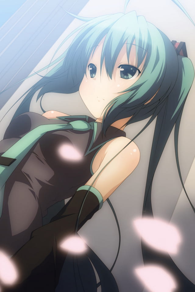 月光下的少女 动漫手机壁纸下载(1)