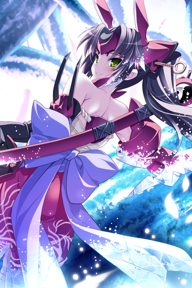 月光下的少女 动漫手机壁纸下载(1)