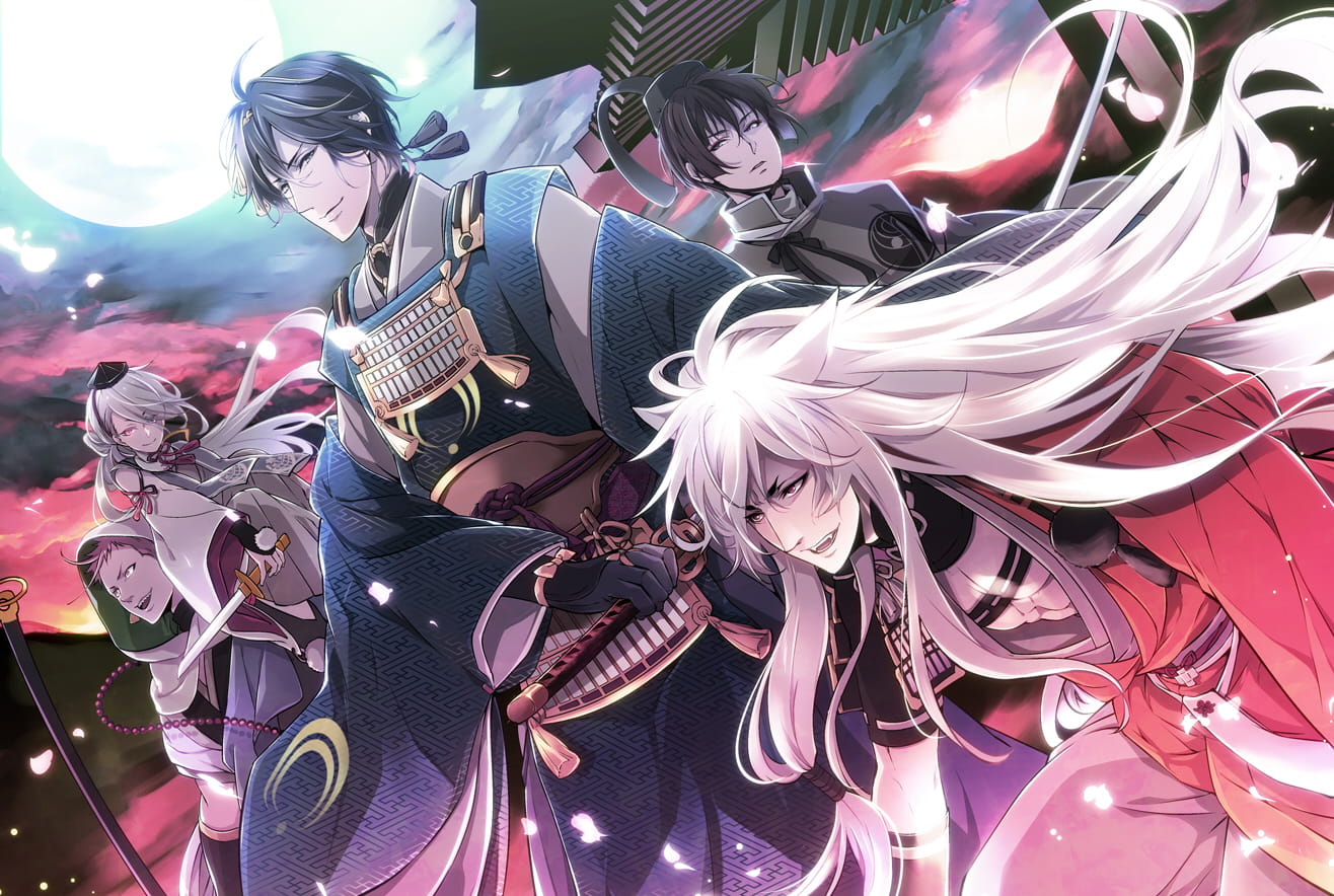 刀剑乱舞 三日月宗近 精选桌面壁纸(1)