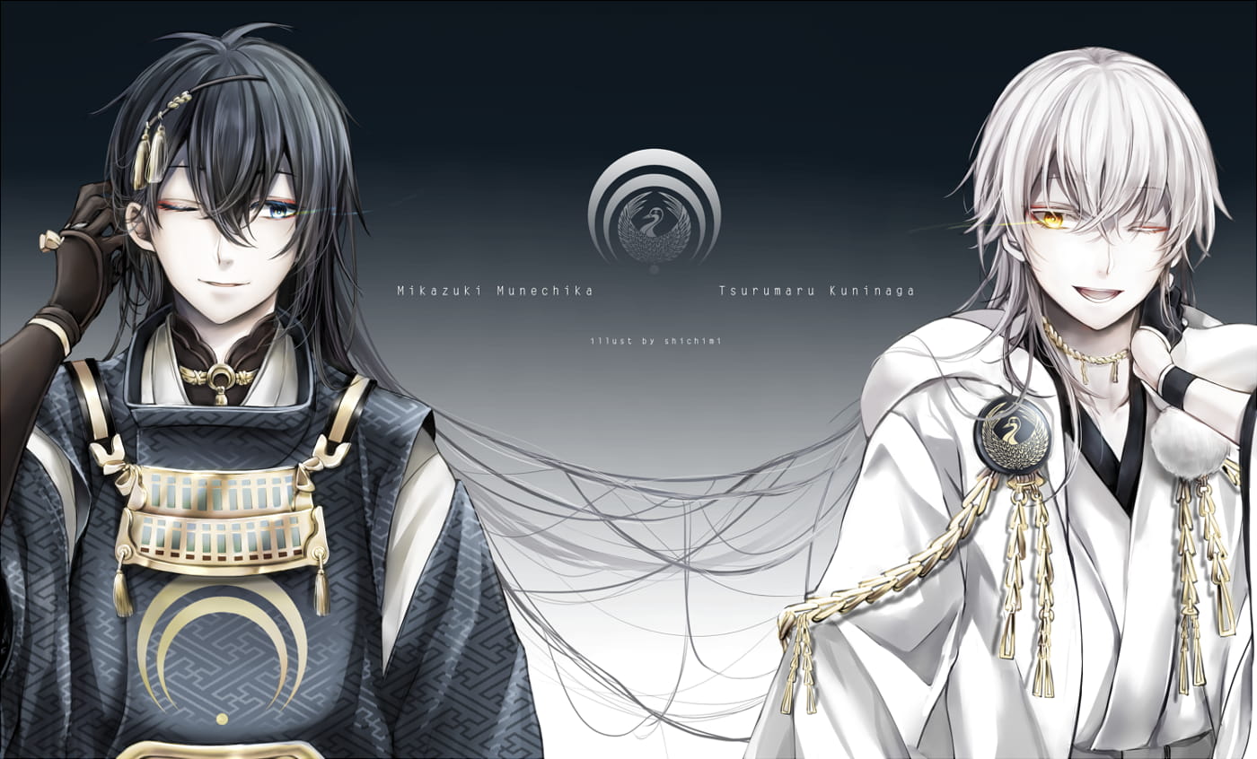 刀剑乱舞 三日月宗近 精选桌面壁纸(1)