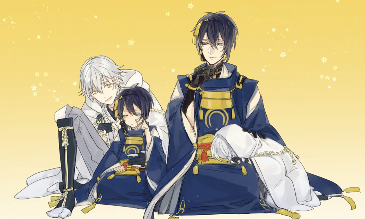 刀剑乱舞 三日月宗近 精选桌面壁纸(1)