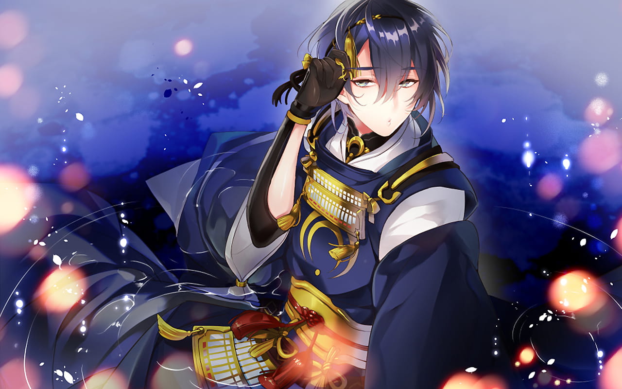 刀剑乱舞 三日月宗近 精选桌面壁纸(1)