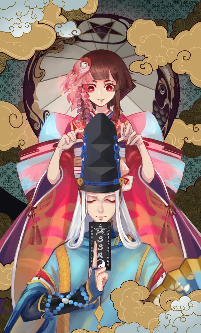 一起来捉妖吧 阴阳师手机壁纸