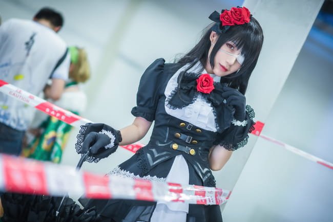 【授权】时崎狂三 洋装哥特萝莉cos