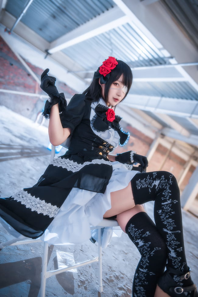 【授权】时崎狂三 洋装哥特萝莉cos