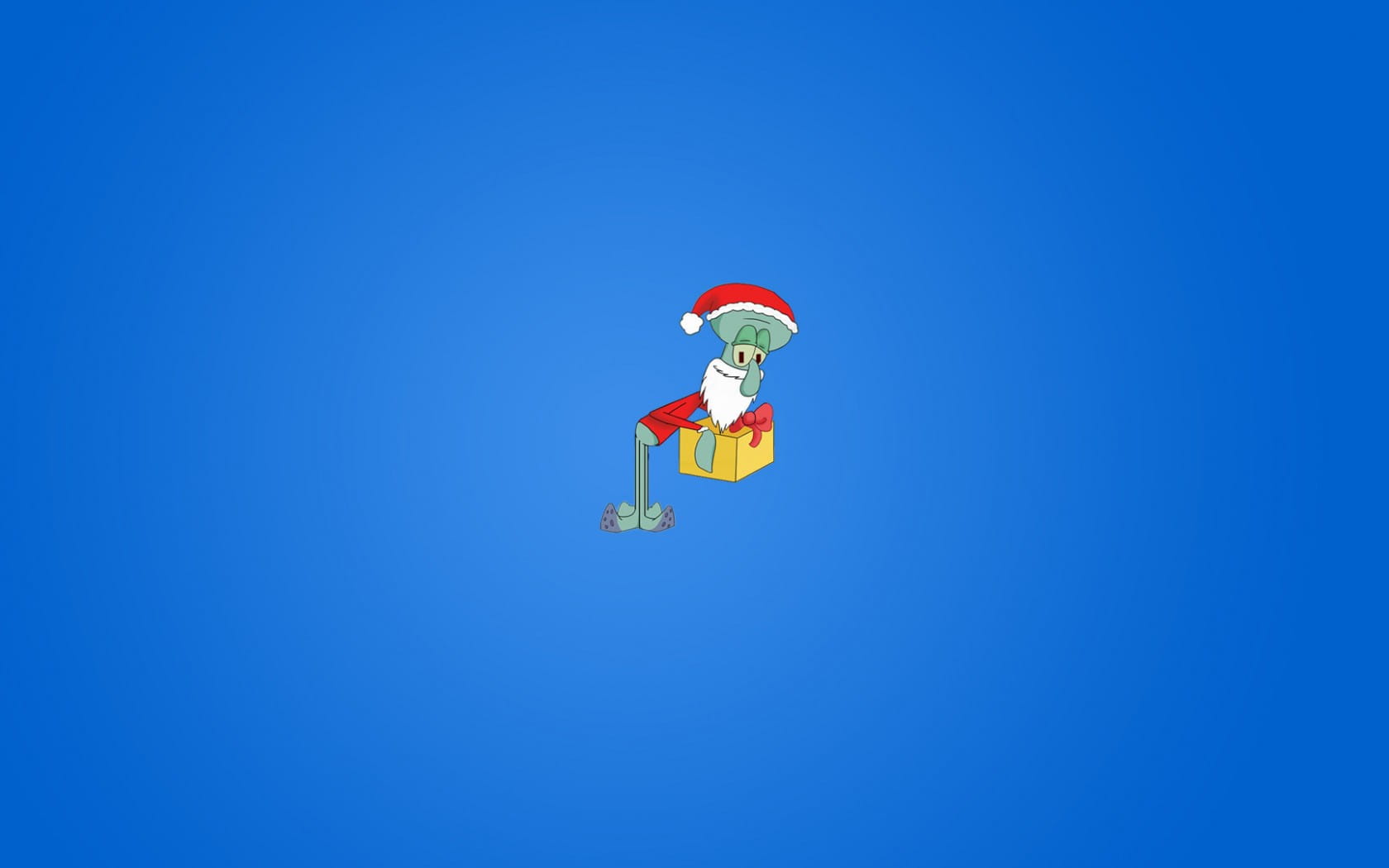 黄色方块海绵 海绵宝宝 高清电脑壁纸下载(1)