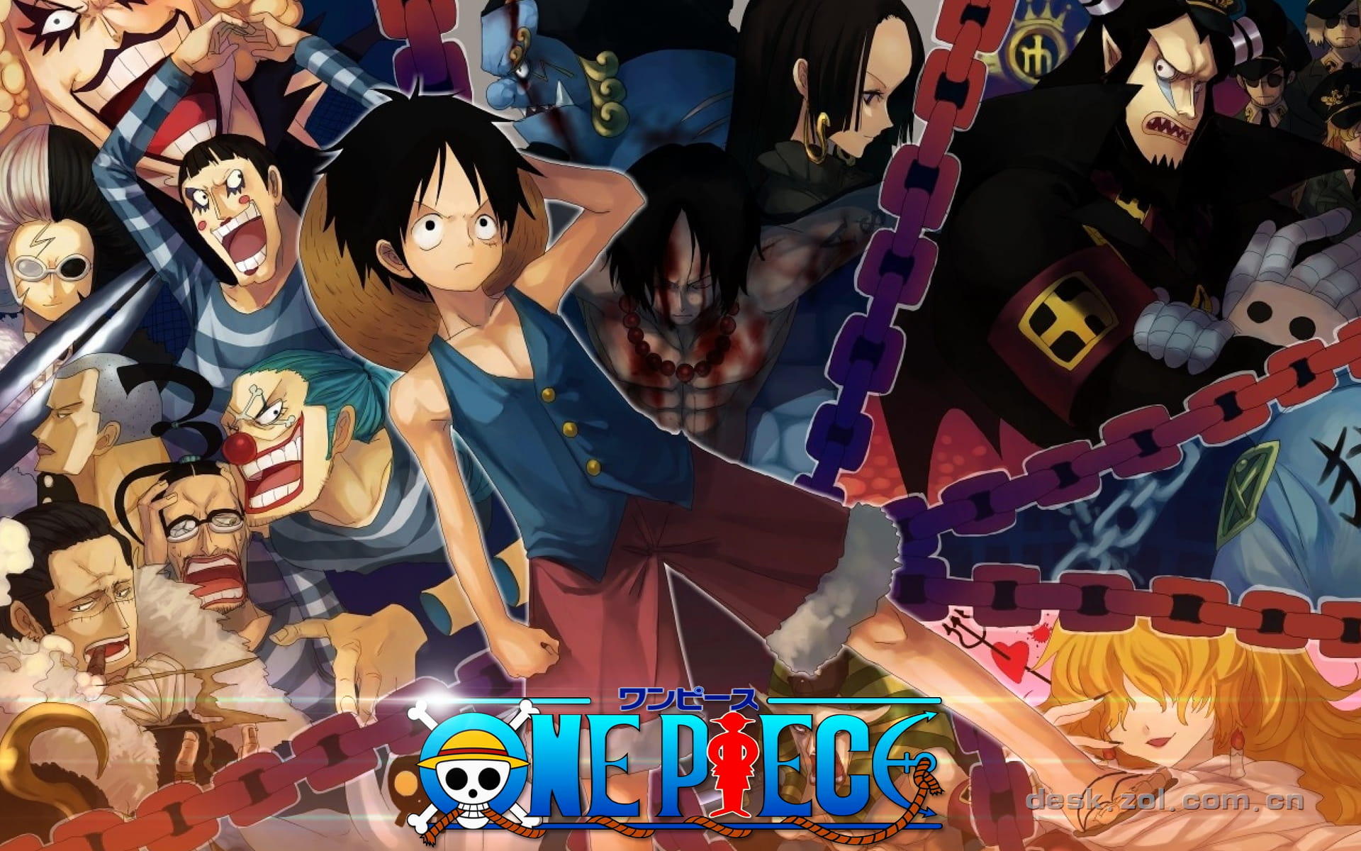 海贼王 路飞 高清电脑壁纸下载第五辑(1)