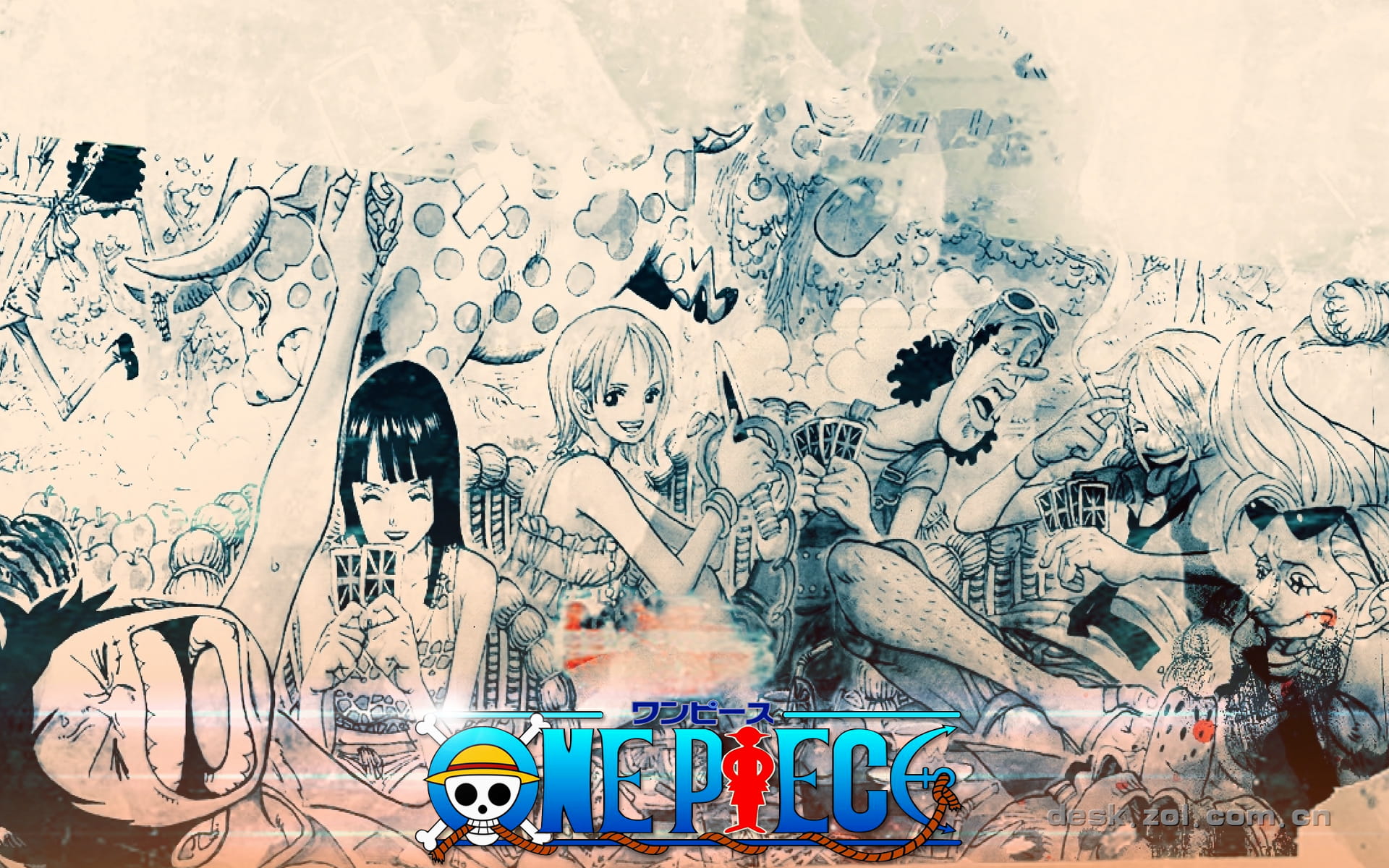 海贼王 路飞 高清电脑壁纸下载第五辑(1)