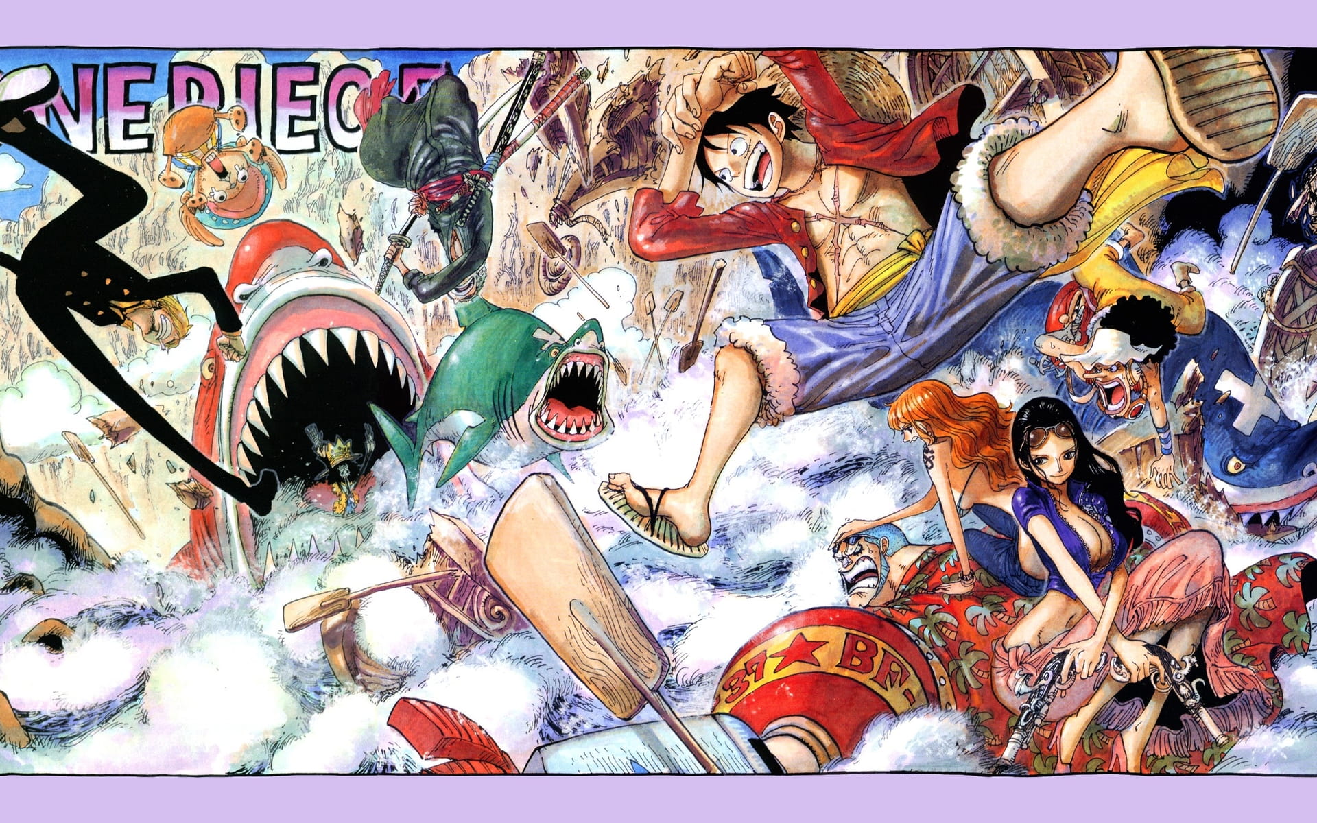 海贼王 路飞 高清电脑壁纸下载第五辑(1)