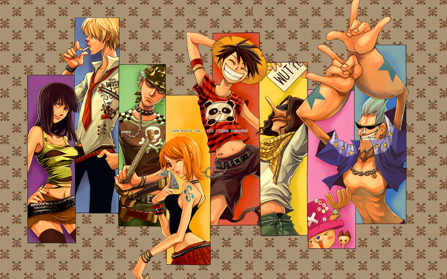 海贼王 路飞 高清电脑壁纸下载第五辑(1)