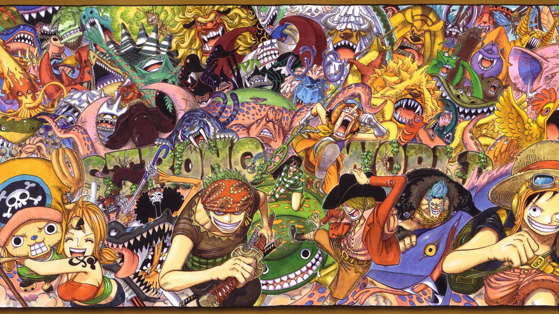 海贼王 路飞 高清电脑壁纸下载第五辑(1)