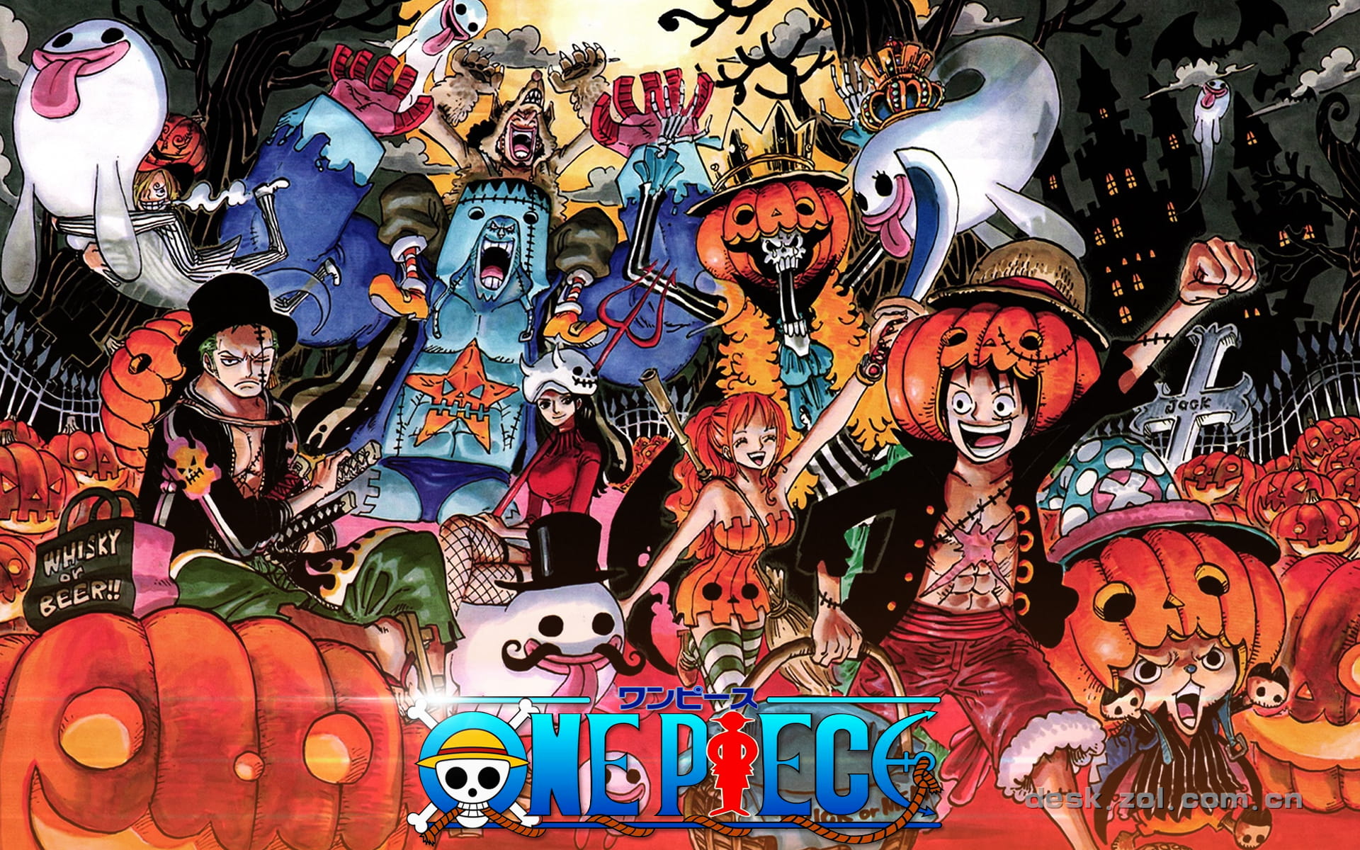 海贼王 路飞 高清电脑壁纸下载第五辑(1)