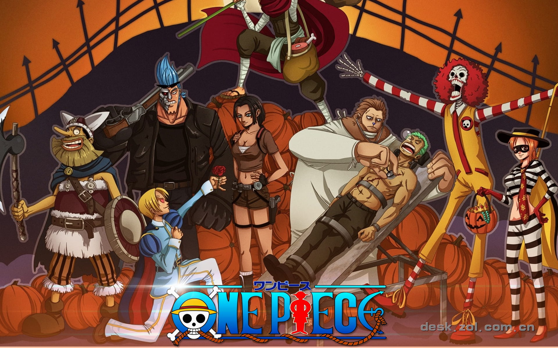 海贼王 路飞 高清电脑壁纸下载第五辑(1)