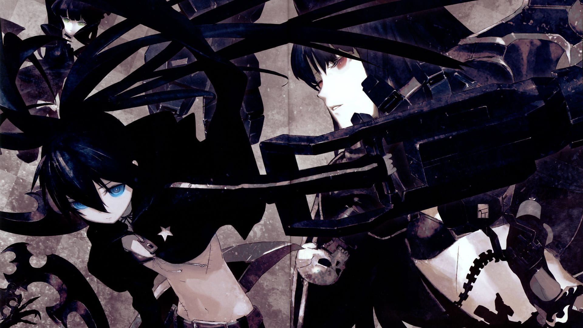 左眼里跳动的蓝色火焰 黑岩射手 高清电脑壁纸下载(1)