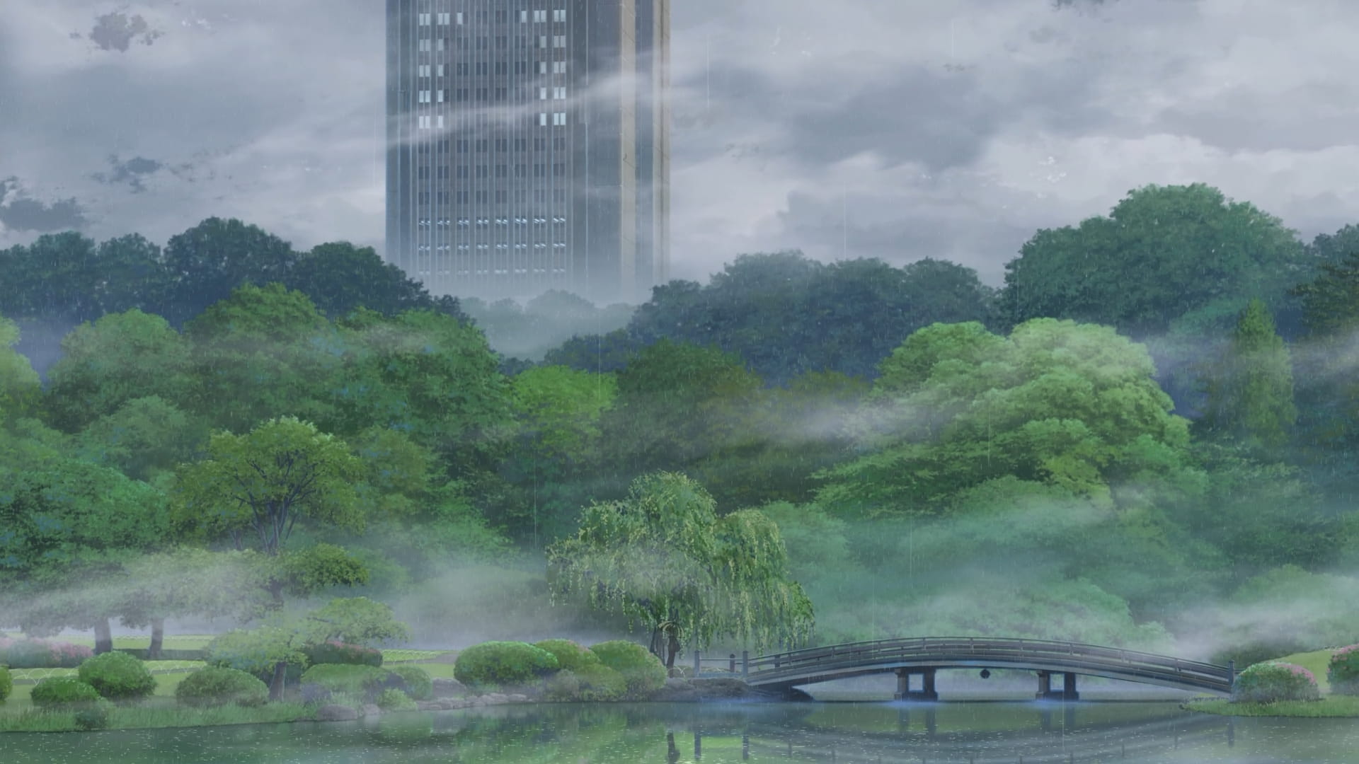 新海诚 言叶之庭&动漫风景 高清电脑壁纸下载(1)