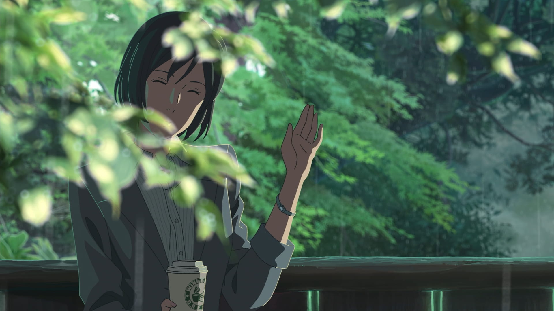 新海诚 言叶之庭&动漫风景 高清电脑壁纸下载(1)