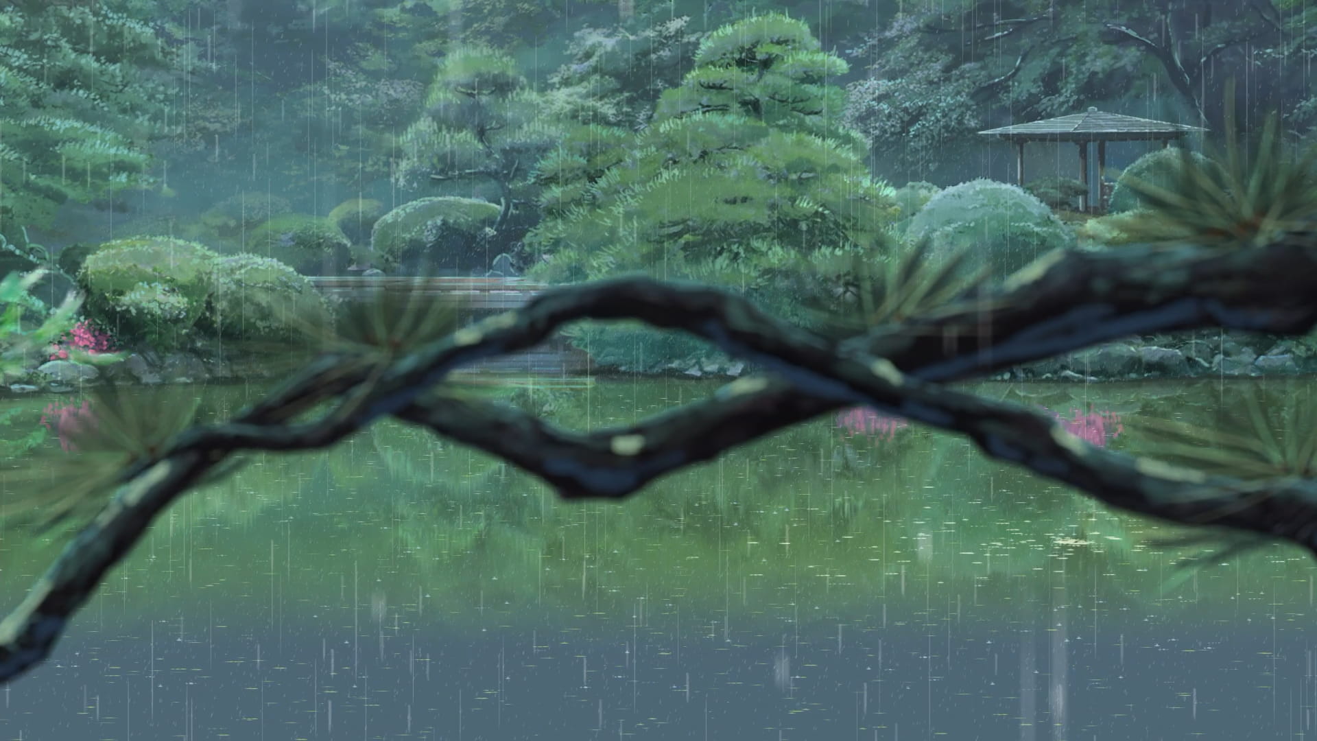 新海诚 言叶之庭&动漫风景 高清电脑壁纸下载(1)