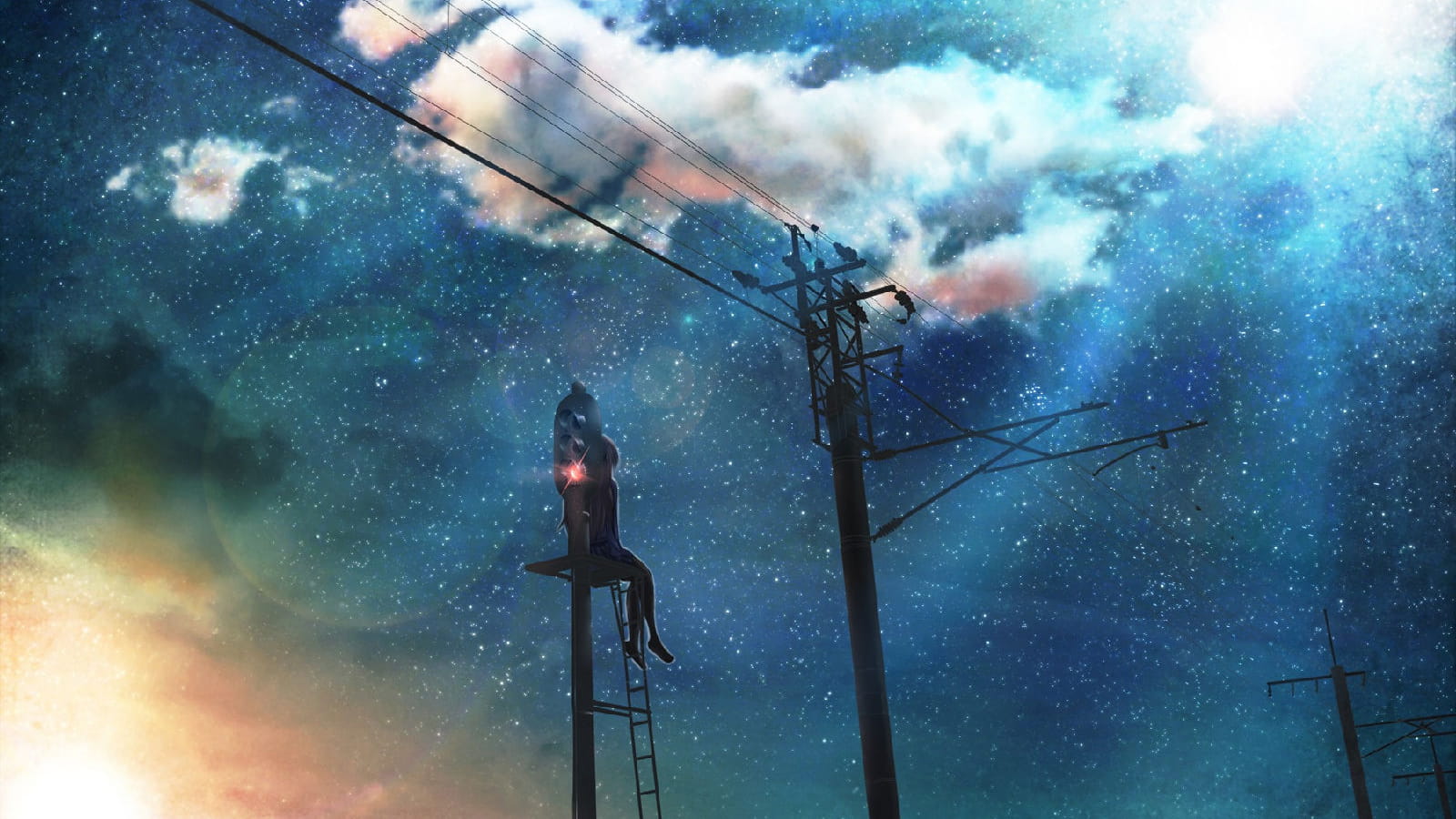 新海诚 言叶之庭&动漫风景 高清电脑壁纸下载(1)