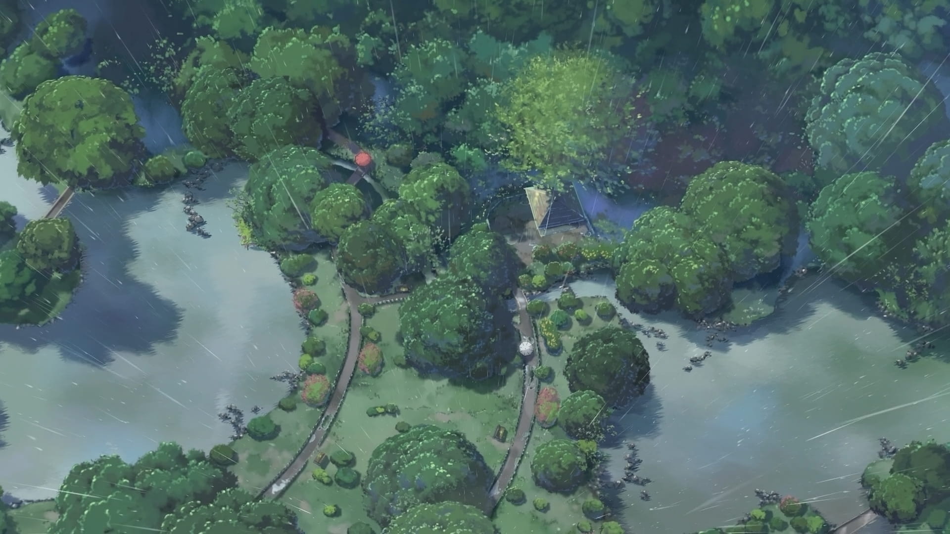 新海诚 言叶之庭&动漫风景 高清电脑壁纸下载(1)