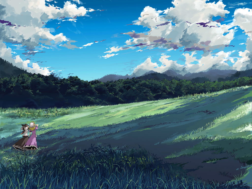 新海诚 言叶之庭&动漫风景 高清电脑壁纸下载(1)