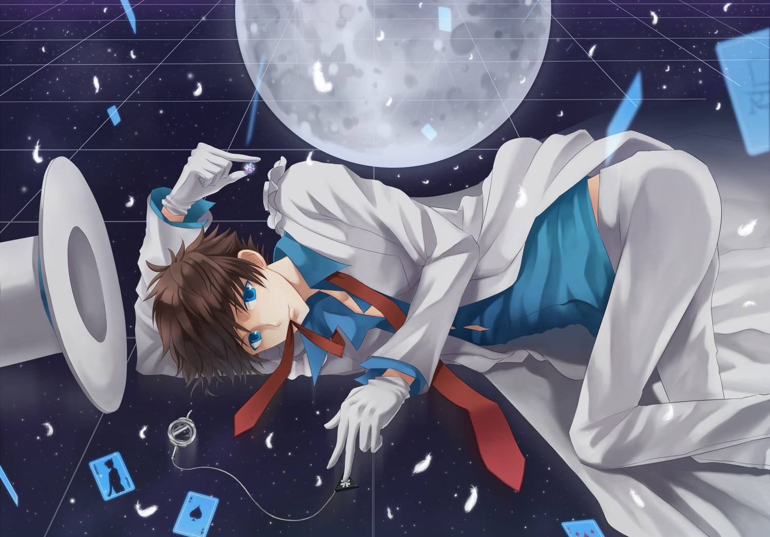 名侦探柯南 同人画作桌面壁纸