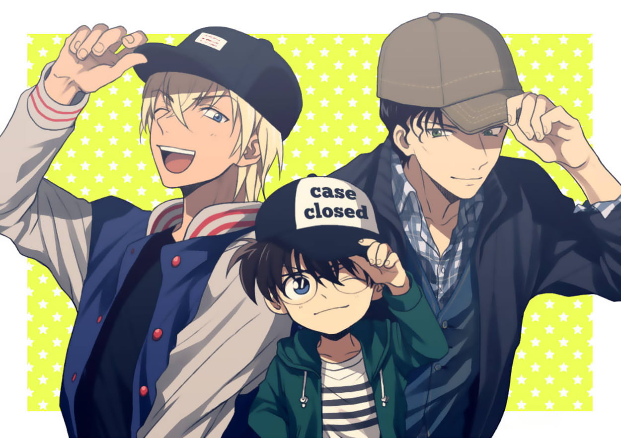 名侦探柯南 同人画作桌面壁纸