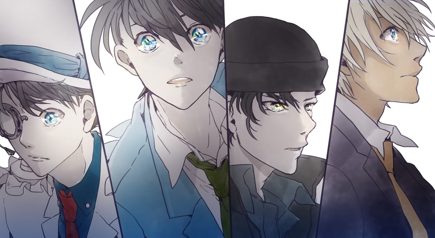 名侦探柯南 同人画作桌面壁纸