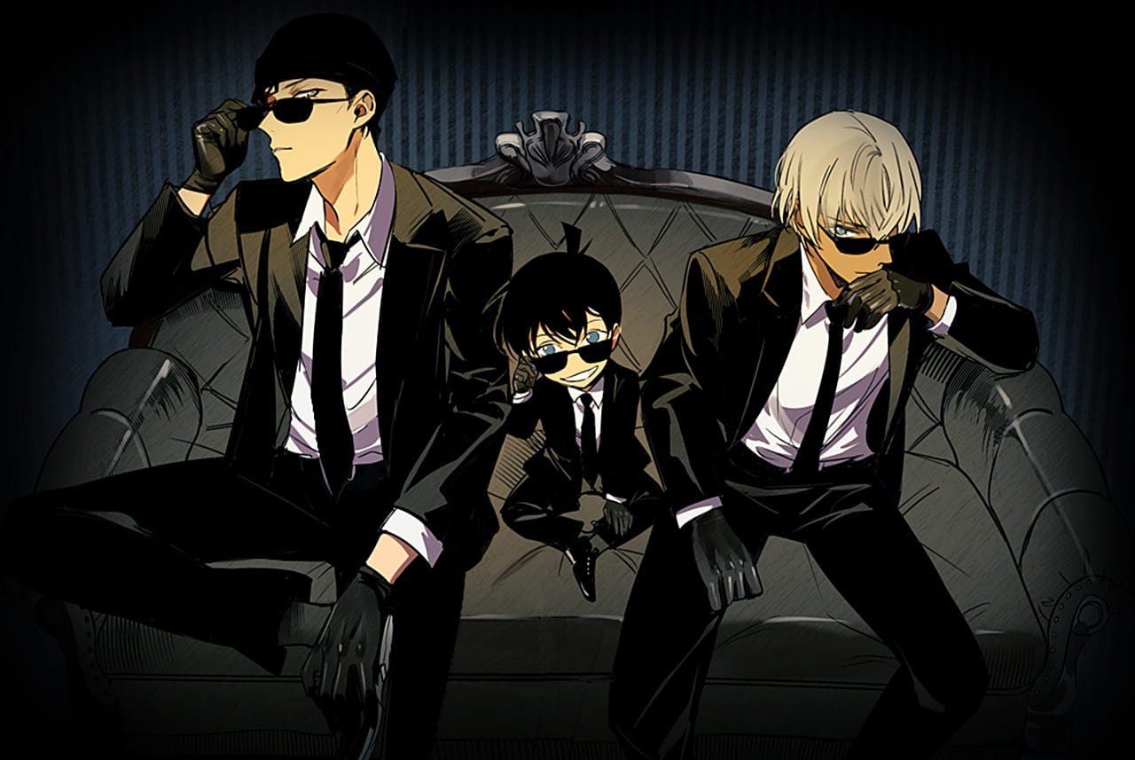 名侦探柯南 同人画作桌面壁纸