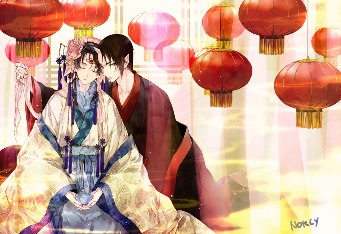 狱鬼邂逅天神 鬼灯的冷彻 桌面壁纸下载