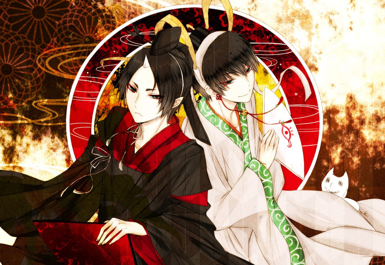 狱鬼邂逅天神 鬼灯的冷彻 桌面壁纸下载