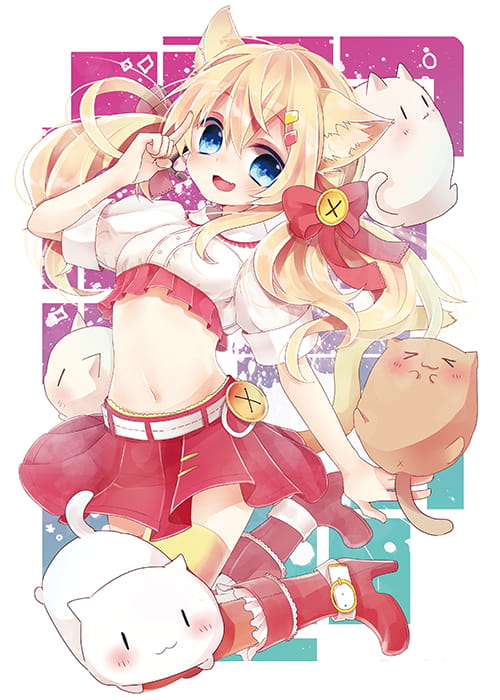 兽化少女 萌系手机壁纸图集