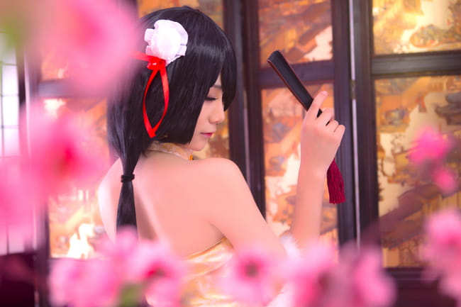 【授权】时崎狂三 古韵之美 旗袍COS