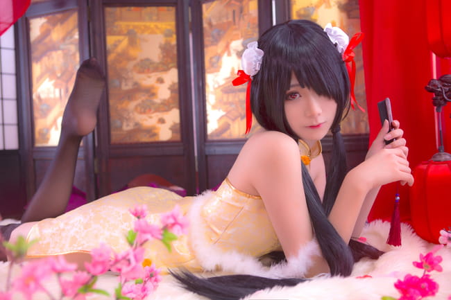 【授权】时崎狂三 古韵之美 旗袍COS