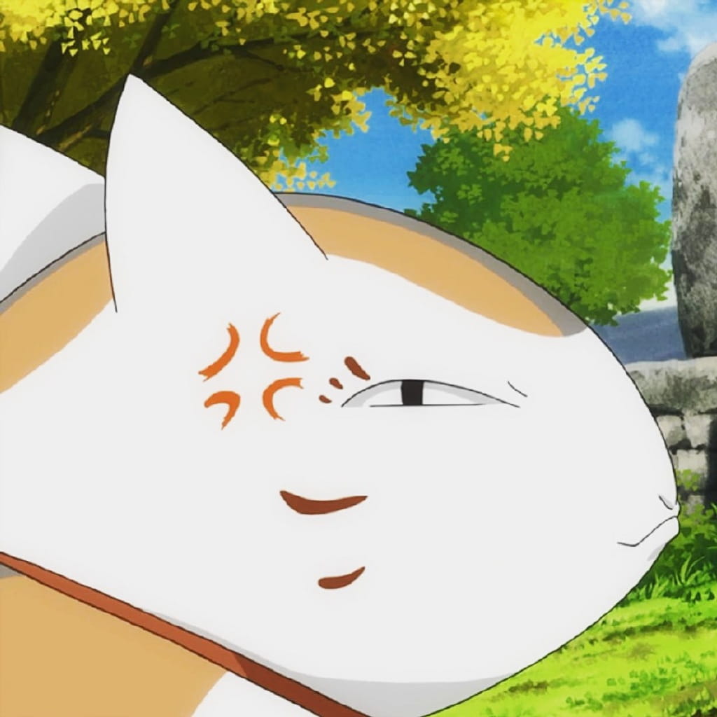 夏目友人帐 萌萌的猫咪老师头像