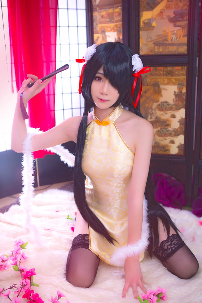 【授权】时崎狂三 古韵之美 旗袍COS