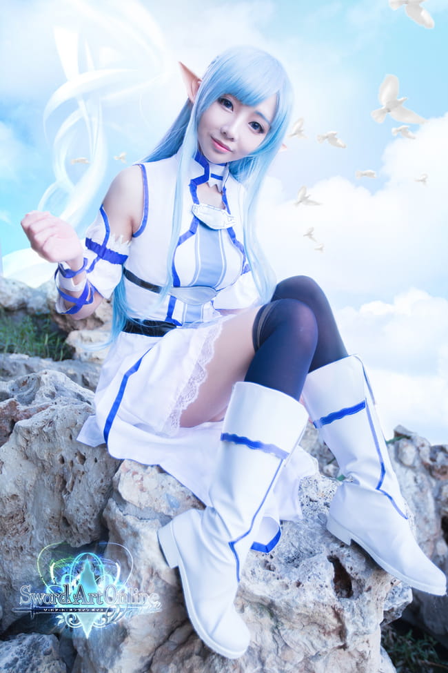 刀剑神域 水精灵 亚丝娜cos